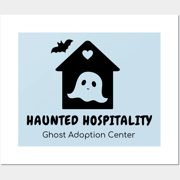 Haunted Hospitality Wall Art by momothistle